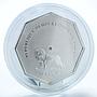 Congo 10 francs Decision coin Octagon make your own fate silver proof 2007