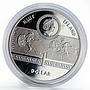 Niue 1 dollar Alexander The Great colored silver coin 2011