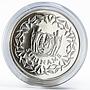 Suriname 50 guilders 15th Anniversary of Independence proof silver coin 1990