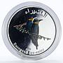 Oman set of 4 coins Birds coloured silver proof 2009