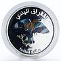 Oman set of 4 coins Birds coloured silver proof 2009