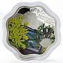 Tanzania 500 shillings Botanical Garden St.Petersburg colored proof silver 2014