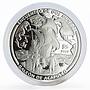Mexico 5 pesos Acapulco Galleon Ibero-America series proof silver coin 2003