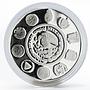 Mexico 5 pesos Acapulco Galleon Ibero-America series proof silver coin 2003