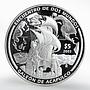 Mexico 5 pesos Acapulco Galleon Ibero-America series proof silver coin 2003