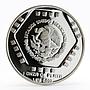 Mexico 5 pesos Sculpture Chaac-Mool proof silver coin 1994