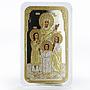 Niue 2 dollars Faith Hope Love and their mother Sofia rectangular coin 2012