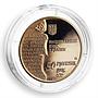 Ukraine, 50 hryvnas, Nestor - the Chronicl Spiritual Treasures gold proof 2006