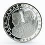 Tajikistan 1 somoni Year of Aryan Civilization proof silver coin 2006