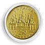 Ukraine, 250 hryvnas, Orante, Icon, Spiritual Treasures gold proof 1996