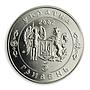 Ukraine 5 hryvnia 350 years of Battle of Batih (Batoh) cossack nickel coin 2002