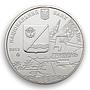 Ukraine 5 hryvnia Kacha Military Aviation School plane history nickel coin 2012