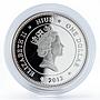 Niue 1 dollar Mexican redknee tarantula Venomous spiders color silver coin 2012