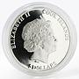Cook Island 5 dollars Dmitri Mendeleev сhemistry physics proof silver coin 2012