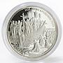 Cook Island 5 dollars 1020 Years Baptism of Russia proof silver coin 2008