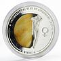 Cook Island 5 dollars Planet Venus Aphrodite proof silver coin 2009