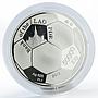 Laos 50000 kip Year of the Dog colored proof silver coin 2018