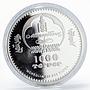 Mongolia 1000 togrog Tsars of Russia Nicholas I colored proof silver coin 2007