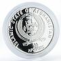 Afghanistan 500 afghanis Snow Leopard proof silver coin 2000