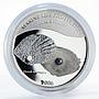 Palau 5 dollars Marine Life Black Pearl colored proof silver coin 2006