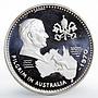 Fujairah 10 riyals Pilgrim in Australia proof silver coin 1970