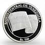 Venezuela 200 bolivares Disembark of Francisco de Miranda proof silver coin 2010