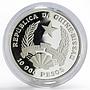 Guinea-Bissau 10000 pesos 545th Anniversary Nuno Tristau silver proof coin 1991