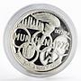 Fujairah 5 riyals Summer Olympics XX Munchen sport proof silver coin 1970