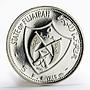 Fujairah 5 riyals Summer Olympics XX Munchen sport proof silver coin 1970