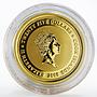 Cook Island 25 dollars Love is Precious two swans colored proof gold coin 2008