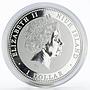 Niue 1 dollar Year of the Rat Lunar Calendar silver coin 2008