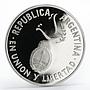 Argentina 1 peso 50th Anniversary of the UN peace proof silver coin 1995