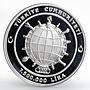 Turkey 7500000 lira 34th Chess Olympiad Istanbul proof silver coin 2000