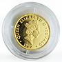 Tuvalu 20 dollars Death of Princess Diana proof gold coin 1997