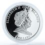 Cook Islands $5 12 wonders Dendrological Park "Sofiyivka" 1 Oz Silver Coin 2009