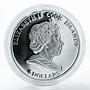 Cook Islands $5 12 wonders Dendrological Park "Sofiyivka" 1 Oz Silver Coin 2009