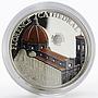 Palau 5 dollars World of Wonders Florence Cathedral colored proof silver 2011