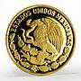 Mexico 20 pesos UNICEF Charrito cowboy child proof gold coin 1999