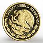 Mexico 20 pesos UNICEF Charrito cowboy child proof gold coin 1999