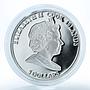 Cook Islands $5 12 wonders National Reserve Kamyanets 1 Oz Silver Coin 2009