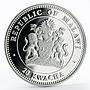 Malawi 20 kwacha Year of the Rabbit Lunar Calendar colored silver coin 2011