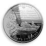 Ukraine 5 hryven Pavlo Tychyna poet proof silver coin 2011