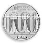 Ukraine 5 hryvnia 150 years of National Parliamentary Library nickel coin 2016