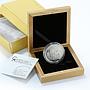 Cook Islands $5 12 wonders National Reserve Khortytsia 1 Oz Silver Coin 2009