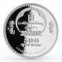 Mongolia 500 togrog Soviet Space Exploration Sputnik-2 colored silver coin 2007