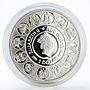 Niue 1 dollar A. Mucha Zodiac Series Aries colored silver coin 2011