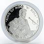 Gambia 20 dalasis Elvis Presley King of Rock singer proof silver coin 2015