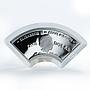 Cook Islands 1 Dollar Year of the Snake 2013 Fan-Shaped 1/2 Oz Silver Coin