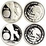 Mexico set of 12 coins 25 50 100 pesos Football World Cup proof silver coin 1986