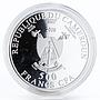 Cameroon 500 francs Church Wedding swarowski colored proof silver coin 2018